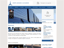 Tablet Screenshot of caltagirone.com